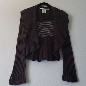 Gorgeous Brown Knit Sweater